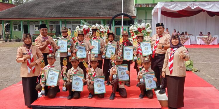 352 Pramuka Siaga Kwarran Somagede Ikuti Pesta Siaga Ranting