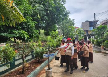 Penguatan Kepedulian Lingkungan, Kwarda DKI Jakarta Laksanakan Aksi Tanam Pohon di Sunter Agung Jakut