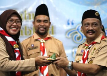 Peringati Ulang Tahun Ke 5, Tabloid Simpul Pramuka Gelar Tasyakuran