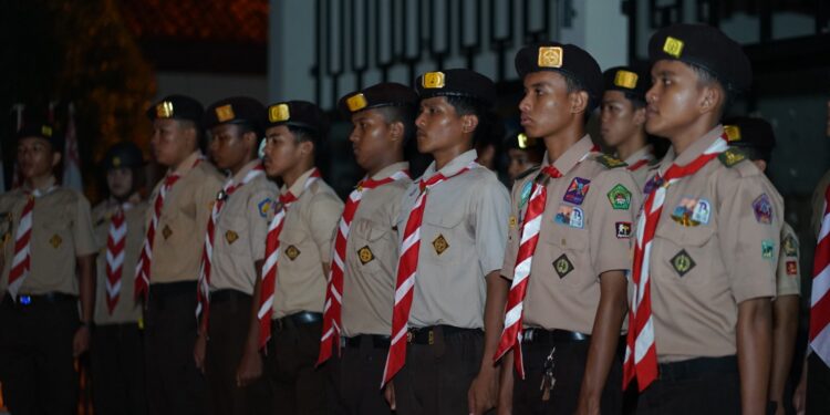 Refleksikan Baden Powell Day, Kwarcab Purbalingga Gelar Renungan
