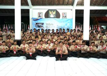 Refleksikan Baden Powell Day, Kwarcab Purbalingga Gelar Renungan