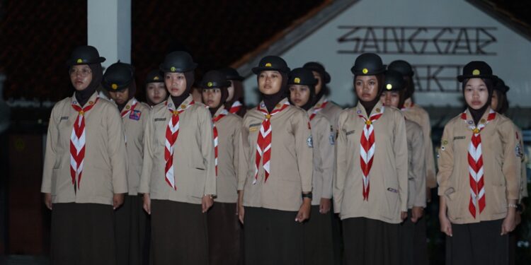 Refleksikan Baden Powell Day, Kwarcab Purbalingga Gelar Renungan