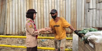 Rantang Pramuka, Sarana Pramuka SMAN 1 Cileungsi Berbagi Kepada Sesama