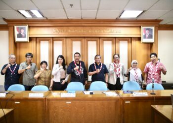 Kwarnas Terima Audiensi dengan Alamanda Production