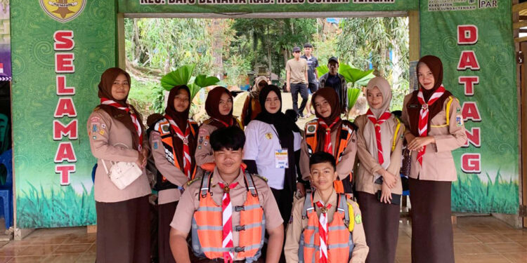 KBL 2026 Berlanjut, Pramuka Peduli HST Bantu Kelancaran Libur Lebaran