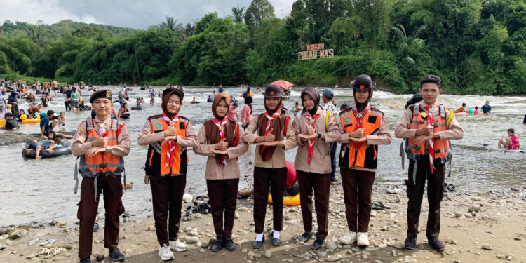 KBL 2026 Berlanjut, Pramuka Peduli HST Bantu Kelancaran Libur Lebaran