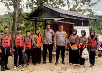 Pramuka Peduli HST Tetap Siaga di Hari Terakhir KBL 2026, Bantu Wisatawan Pasca-Lebaran