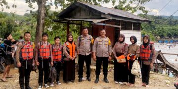 ‎Pramuka Peduli HST Tetap Siaga di Hari Terakhir KBL 2026, Bantu Wisatawan Pasca-Lebaran‎