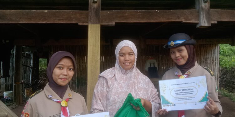 Gerakan Pramuka SMK Negeri 5 Makassar Melaksanakan Safari Ramadhan 2026 di Pelosok Desa Berutallasa