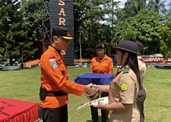 Apel Penutupan Karya Bakti Lebaran 2026 Satuan Karya SAR Manado 