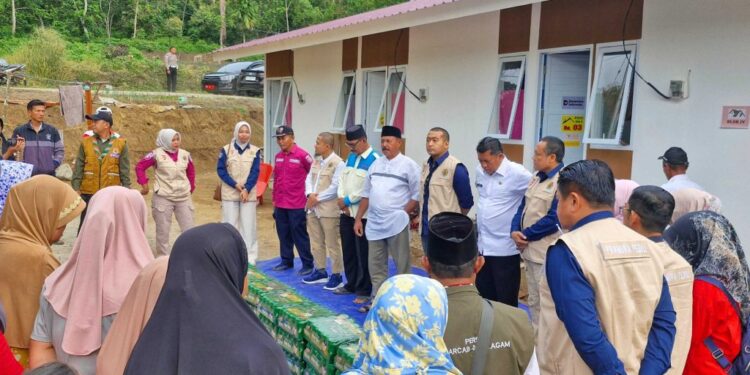 Kak Audy Pimpin Pramuka Peduli Kwarda Sumbar Salurkan Bantuan Di Huntara Bancah Dan Linggai