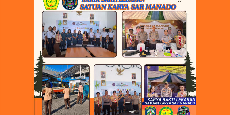 Semangat Tak Surut, Saka SAR Manado Tetap Siaga di H+4 Lebaran