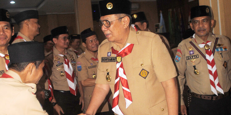 Kak Deden Deni Terpilih Secara Aklamasi Memimpin Kwarcab Kota Tangerang Selatan dalam Muscablub 2026