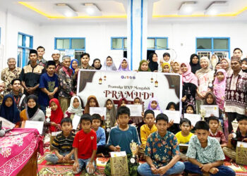 Perkuat Kepedulian dan Kebersamaan di Bulan Ramadan, Pramuka UNP Gelar Pramuka Mengabdi