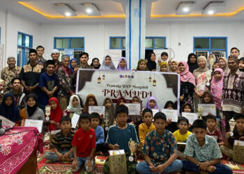 Perkuat Kepedulian dan Kebersamaan di Bulan Ramadan, Pramuka UNP Gelar Pramuka Mengabdi