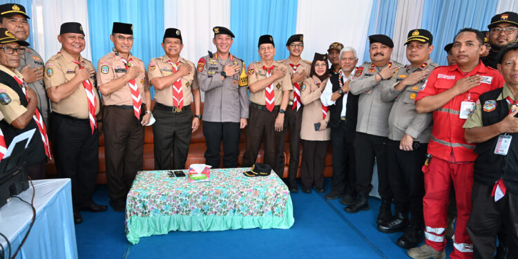 Pantau Posko KBL di Kalideres, Kwarnas Puji Ketangguhan Pramuka Bantu Arus Mudik 2026