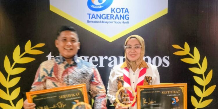 Dua Tokoh Muda Gerakan Pramuka Kota Tangerang Mendapat Penghargaan