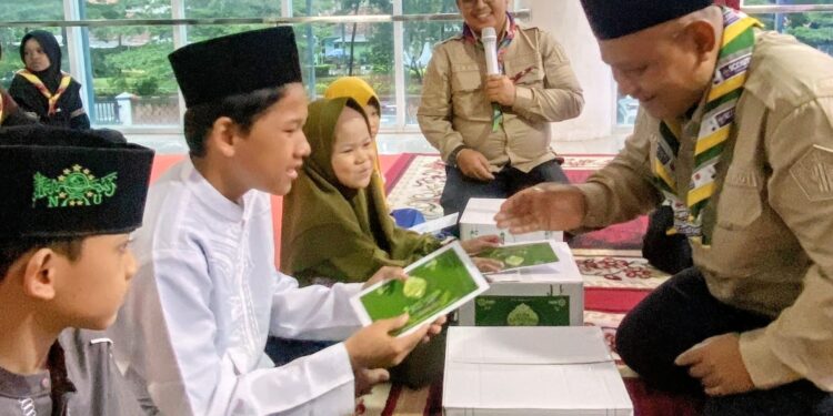 Rintisan Saka Patriot Kwarcab Kota Tangerang Gelar Gema Ramadhan, Diisi Sanlat, Santuni Yatim dan Bukber