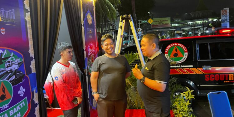 Ketua Kwarcab Kota Tangerang Tinjau Posko Karya Bakti Lebaran 2026