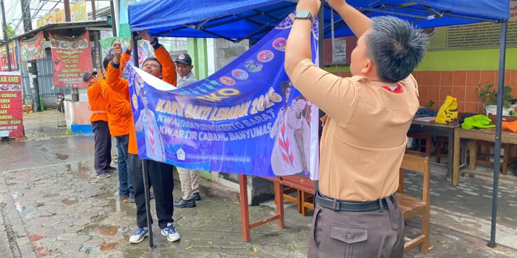 Pramuka Peduli Purwokerto Barat Siaga di Pos AJU, Kelola Arus Mudik Lebaran 2026