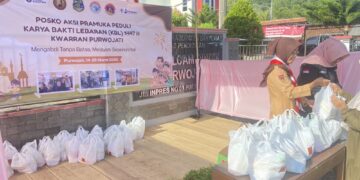 Posko APP KBL Kwarran Purwojati Kembali Gelar Bazar Ramadan untuk Masyarakat