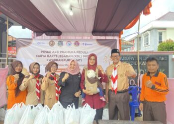 Ka Kwarran dan Mabiran Harian Monitoring Posko APP KBL Sekaligus Dukung Bazar Ramadan