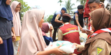 Pramuka USU Gelar Paket Peduli Ramadan ke-29 di Aceh Tamiang