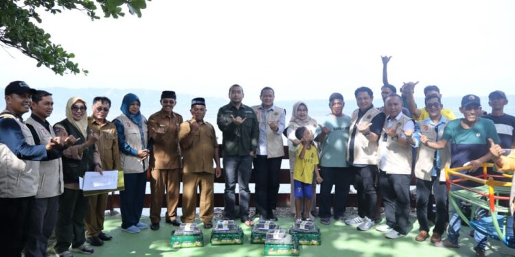 Kwarda Sumbar Salurkan Bantuan Bagi Penyintas Bencana di Huntara Sumpur dan Malalo Pada Bulan Ramadhan