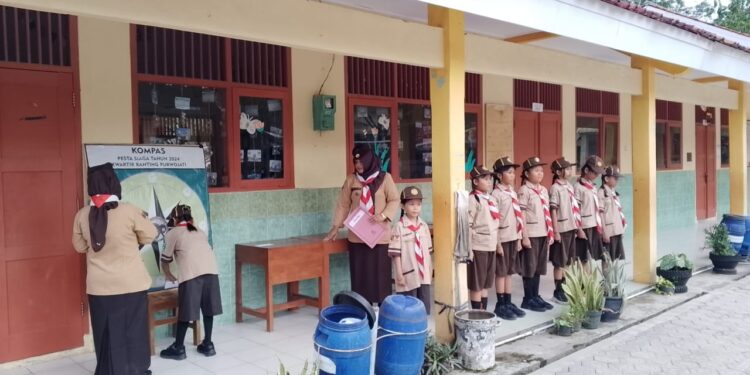 Jemput Bola di Bulan Ramadan, Penentuan Kontingen Pesta Siaga Kwarran Purwojati Tetap Semarak