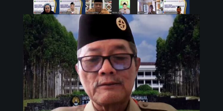 Pengajuan Tanda Penghargaan 2026 Kini Lewat Aplikasi Ayo Pramuka, Kwarda Riau Gelar Rapat Teknis