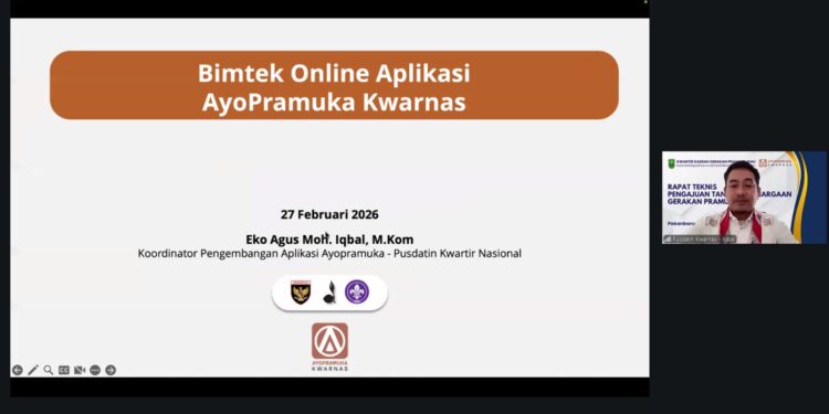 Pengajuan Tanda Penghargaan 2026 Kini Lewat Aplikasi Ayo Pramuka, Kwarda Riau Gelar Rapat Teknis