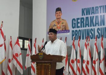 Kwarda Pramuka Sumut Gelar Buka Puasa Bersama, Tegaskan Program Prioritas dan Skema Kolaborasi Pengelolaan Bumper Sibolangit Medan, 28 Februari 2026
