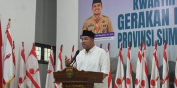 Kwarda Pramuka Sumut Gelar Buka Puasa Bersama, Tegaskan Program Prioritas dan Skema Kolaborasi Pengelolaan Bumper Sibolangit Medan, 28 Februari 2026