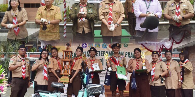 Galang Saraswati Challenge 2026: Pangkalan SMK Farmasi Saraswati 3 Denpasar Cetak Pramuka Berkarakter, SMPN 3 Denpasar Sabet Juara Umum LLKP 2026 di Ajang Bergengsi Galang Saraswati Challenge