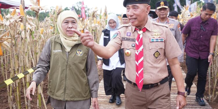 Khofifah Puji HM Arum Sabil: Kwarda Jatim Konsisten Jalankan Pramuka Produktif
