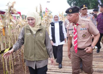 Khofifah Puji HM Arum Sabil: Kwarda Jatim Konsisten Jalankan Pramuka Produktif