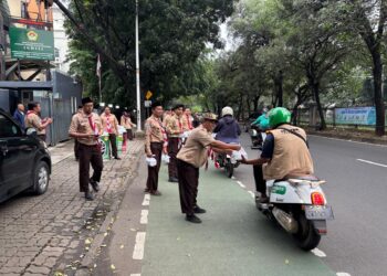 10 Hari Berbagi Takjil! Aksi Keren Sako SPN DKI Jakarta Tebar Kebaikan di Ramadan 1447 H