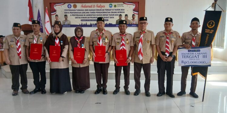 Kwartir Cabang Aceh Barat Daya menjadi Kwartir Cabang Tergiat III Kwarda Aceh 