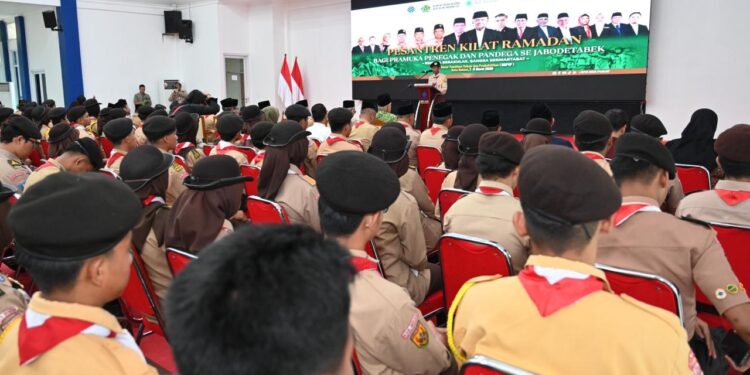 Pembukaan Pesantren Kilat Ramadan bersama Kwarnas, Kemnaker RI, dan MUI