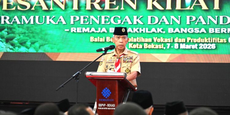 Pembukaan Pesantren Kilat Ramadan bersama Kwarnas, Kemnaker RI, dan MUI