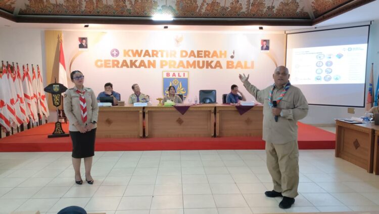Kwarda Bali Gelar Sosialisasi Life Leader Project Serangkaian Workshop Internasional WOSM