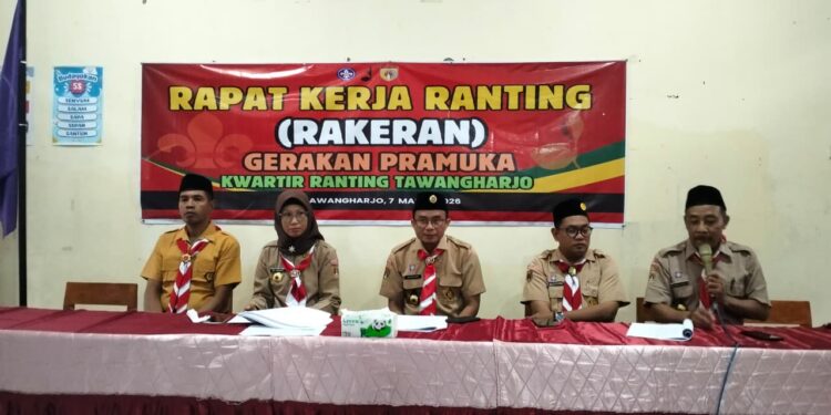 Rapat Kerja Kwartir Ranting Tawangharjo