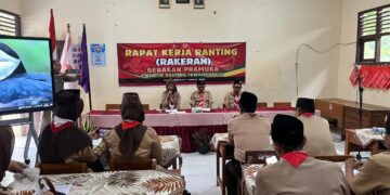 Rapat Kerja Kwartir Ranting Tawangharjo