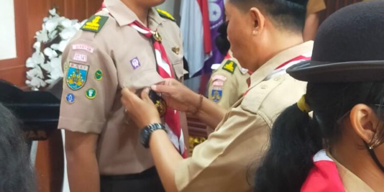Pelantikan Dewan Kerja Ranting Gianyar Bertepatan dengan Hari Tunas