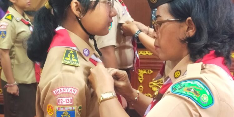 Pelantikan Dewan Kerja Ranting Gianyar Bertepatan dengan Hari Tunas