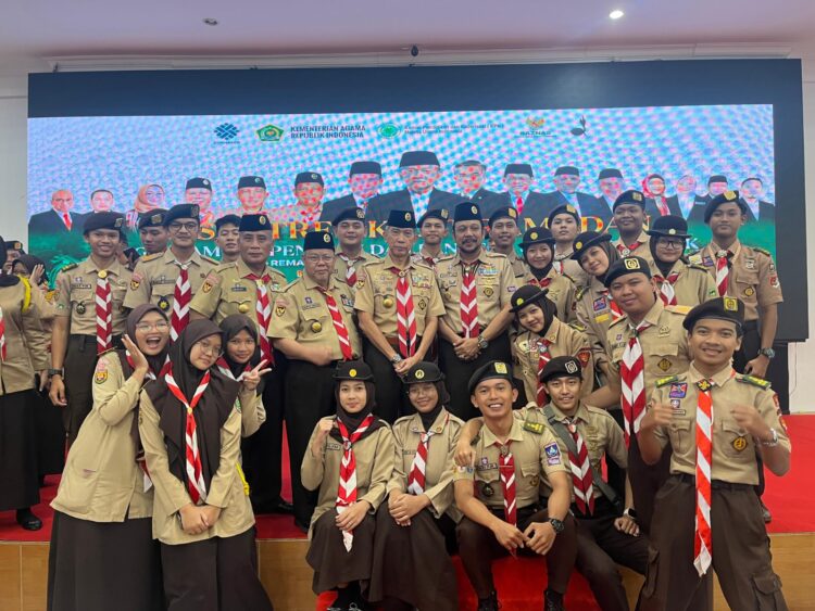 Kwarran Cileungsi Kirimkan Peserta Untuk Giat Pesantren Kilat Kwartir Nasional