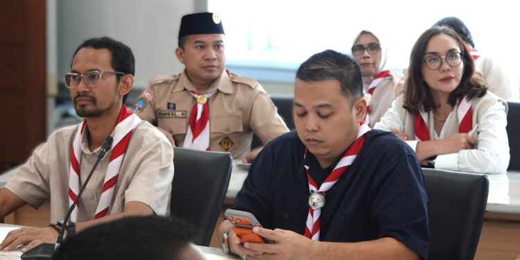 Kwarnas Audiensi Dengan Pemprov DKI Bahas Dukungan Jambore Nasional Pramuka 2026