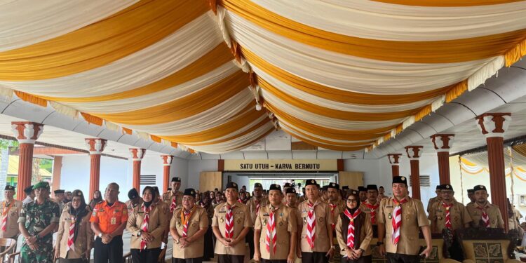 Kak Adhan Dambea Resmi Dilantik Sebagai Ka Mabicab Pramuka Kota Gorontalo Masa Bakti 2025-2030