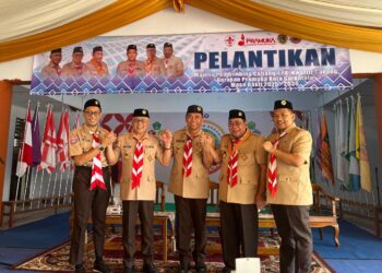 Kak Adhan Dambea Resmi Dilantik Sebagai Ka Mabicab Pramuka Kota Gorontalo Masa Bakti 2025-2030