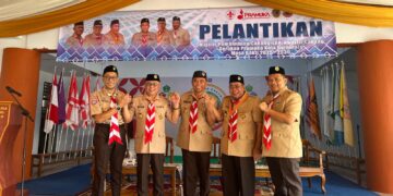 Kak Adhan Dambea Resmi Dilantik Sebagai Ka Mabicab Pramuka Kota Gorontalo Masa Bakti 2025-2030